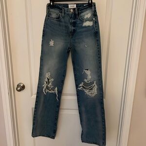 Frame Le Jane high-rise straight fit. Size 24